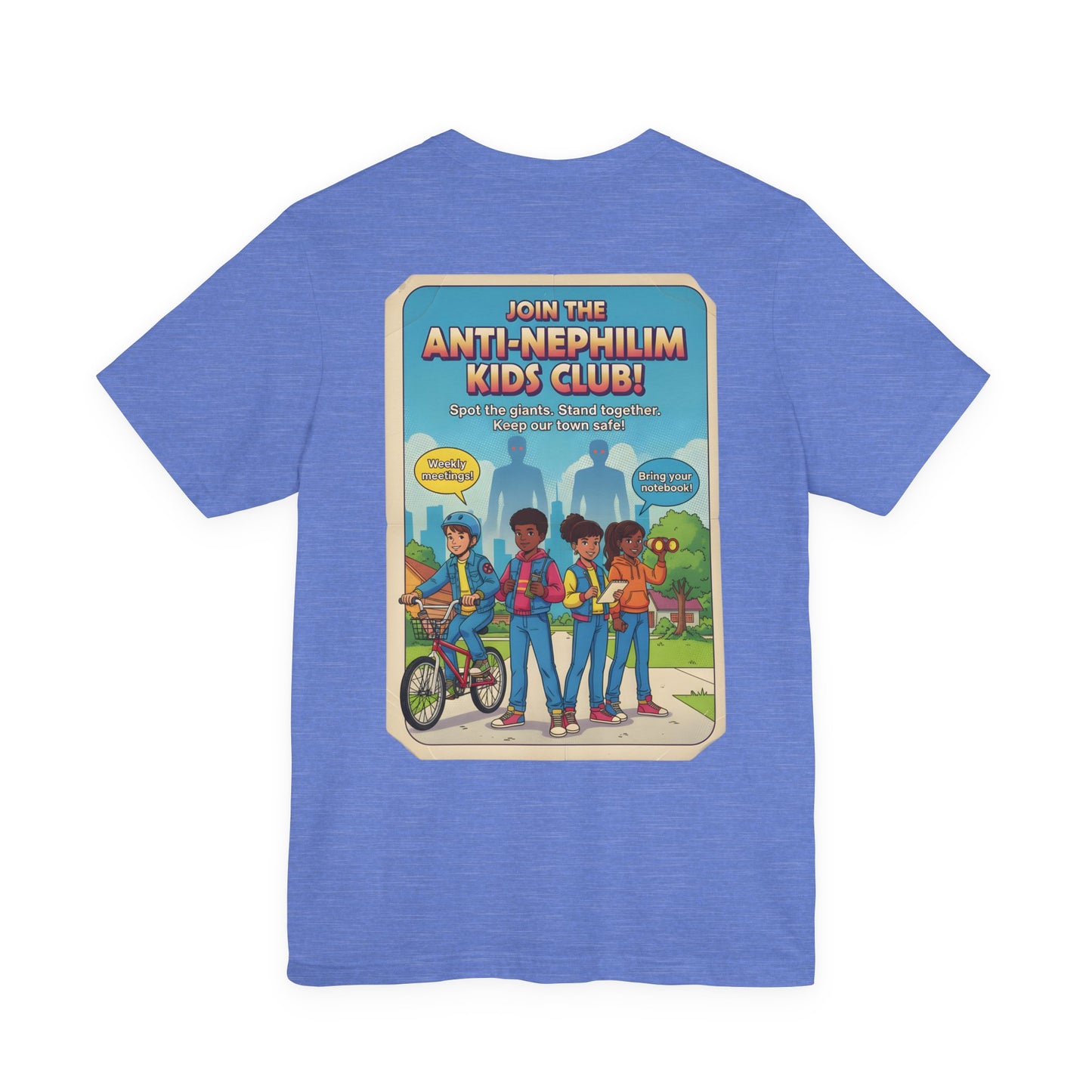 Anti Nephilim Kids Club T Shirt — Kirk Ave. Apparel