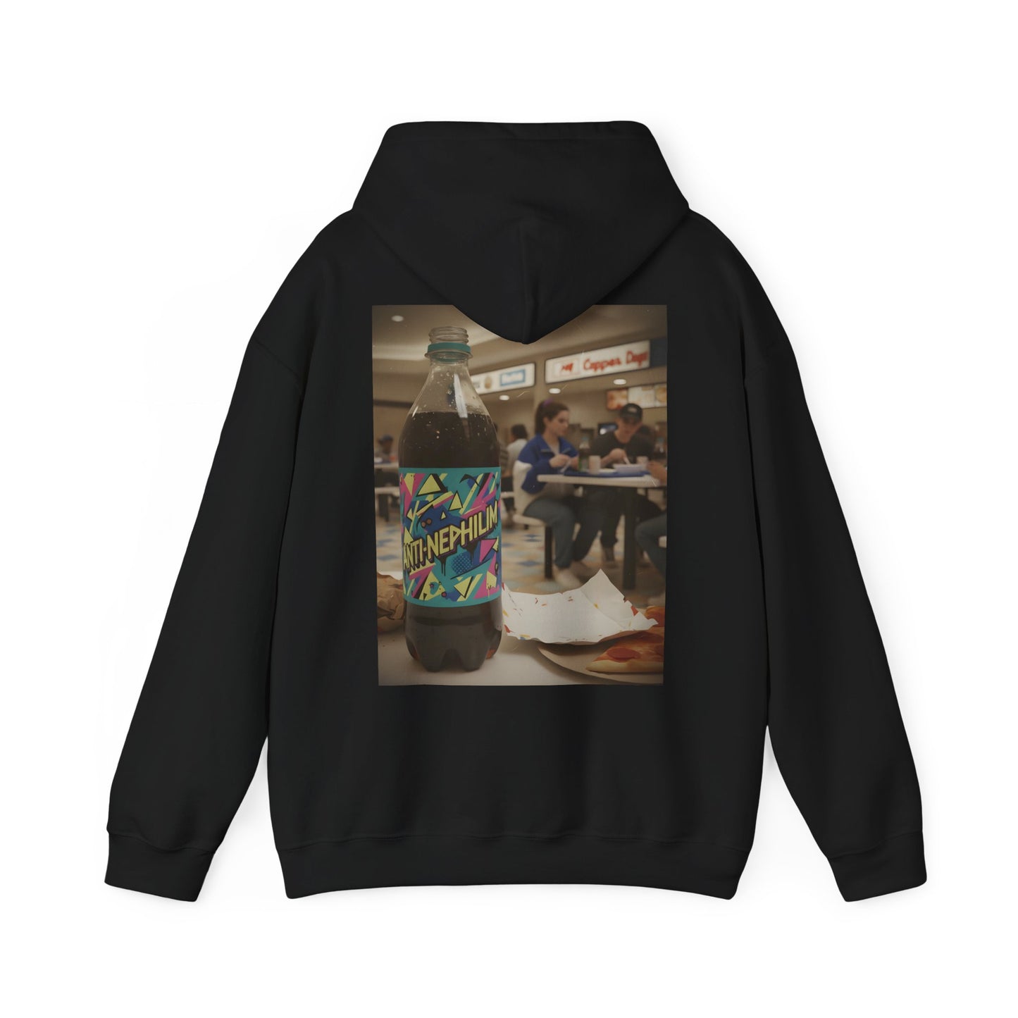 Kirk Ave. Apparel Graphic Logo Anti Nephilim Soda Hoodie