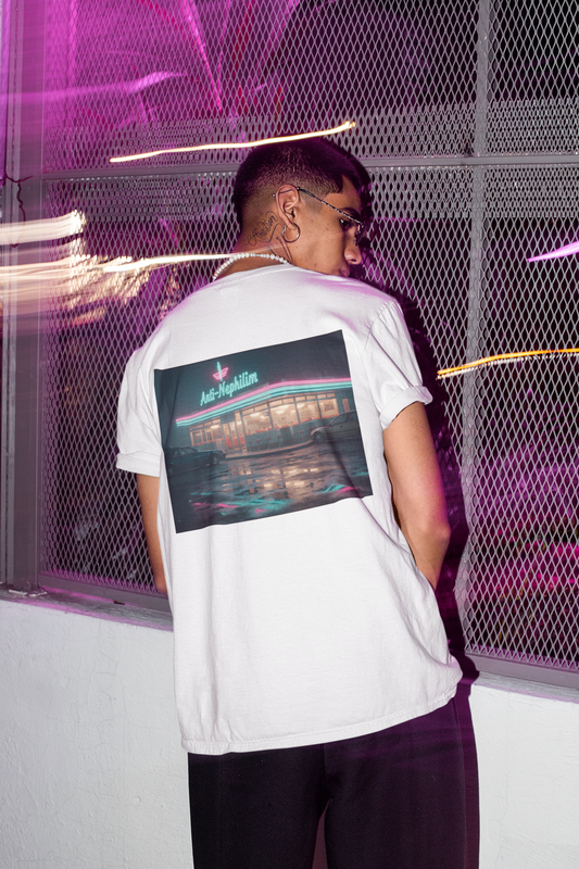 Vintage Neon Diner Anti Nephilim T Shirt – Kirk Ave. Apparel