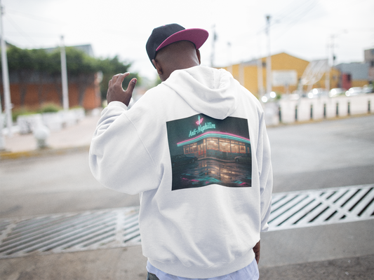 Vintage Neon Diner Anti Nephilim Hoodie – Kirk Ave. Apparel