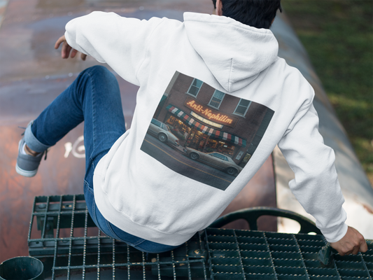 Retro NYC Italian Anti Nephilim Hoodie - Kirk Ave. Apparel