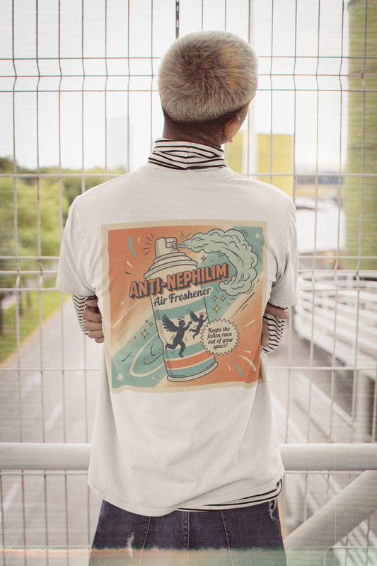 Retro Anti-Nephilim Air Freshener T Shirt – Kirk Ave. Apparel