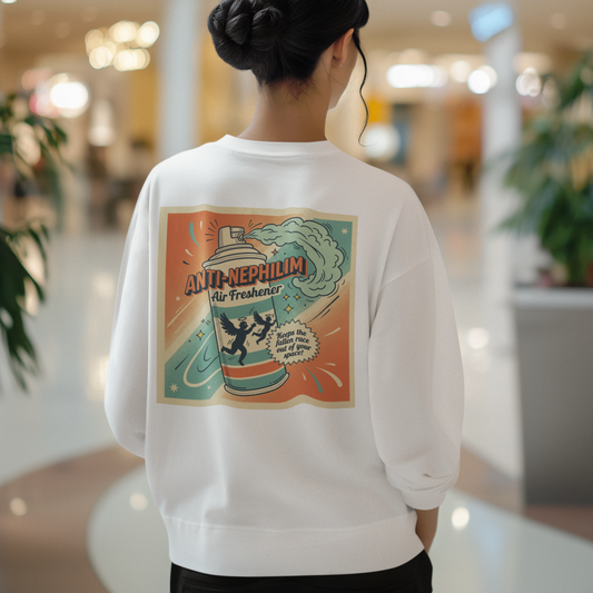 Retro Anti-Nephilim Air Freshener Sweatshirt – Kirk Ave. Apparel