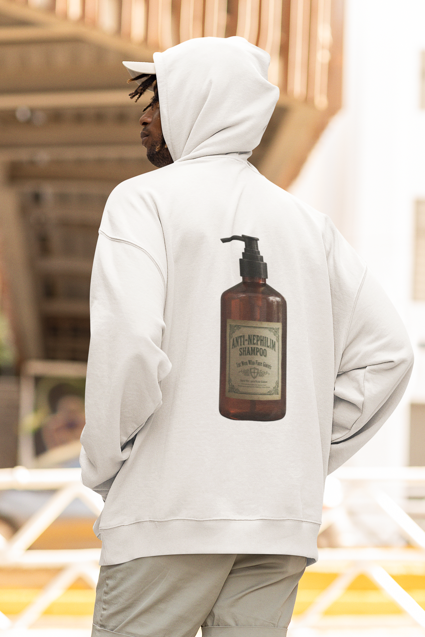 Vintage Anti Nephilim Shampoo Hoodie - Kirk Ave. Apparel