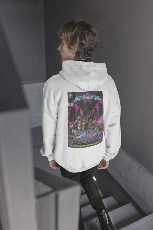 Anti Nephilim Gang Comic Hoodie - Kirk Ave. Apparel