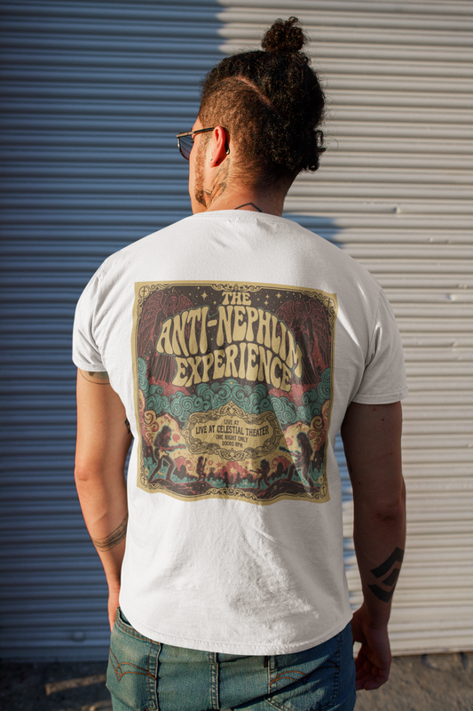 70s Concert T Shirt Anti Nephilim Experience - Kirk Ave. Apparel