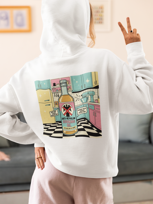 Retro Kitchen Pop Art Anti Nephilim Hoodie - Kirk Ave. Apparel