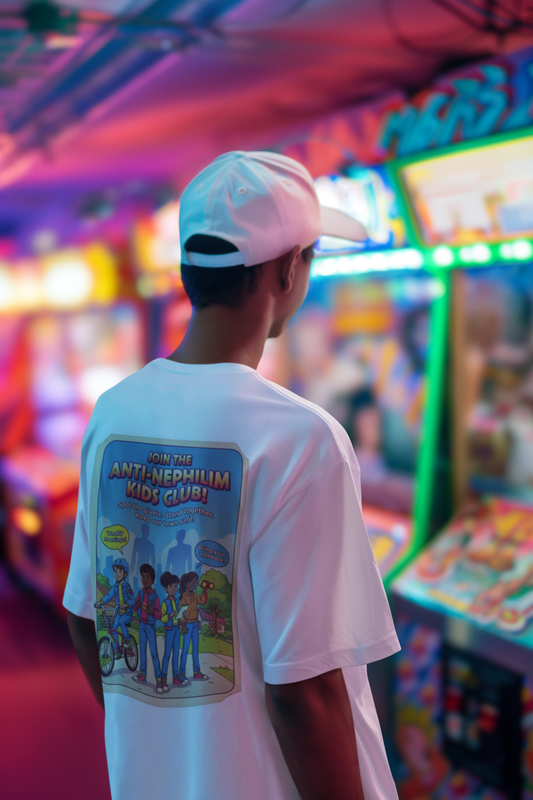 Anti Nephilim Kids Club T Shirt — Kirk Ave. Apparel