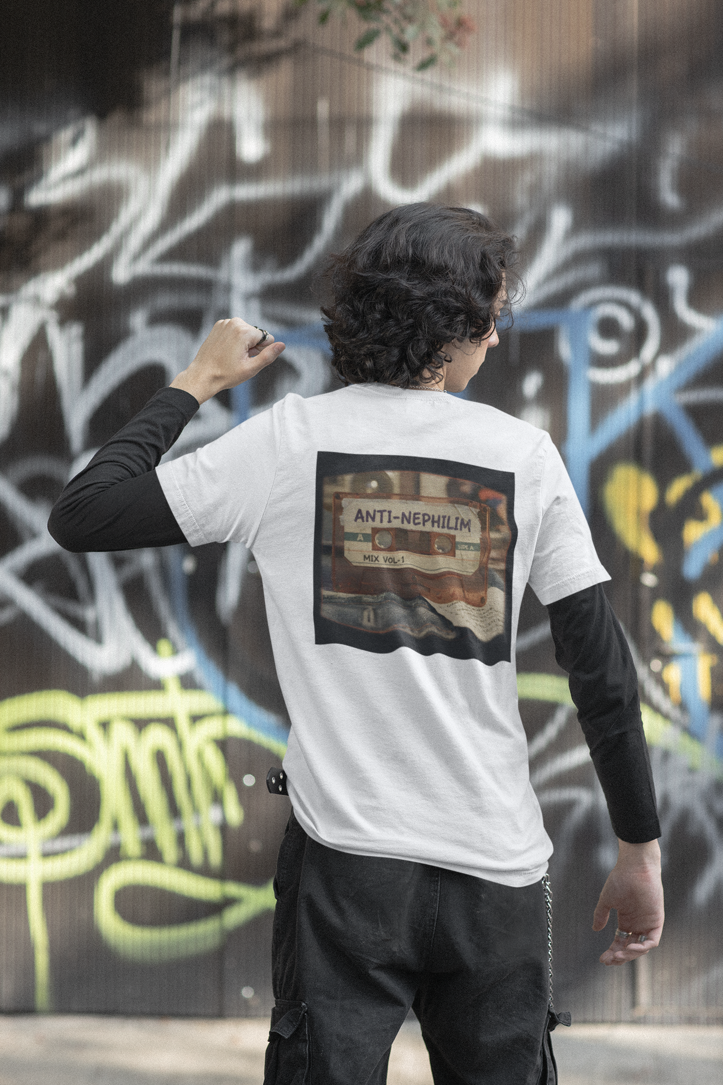 Anti Nephilim Mixtape T Shirt - Kirk Ave. Apparel