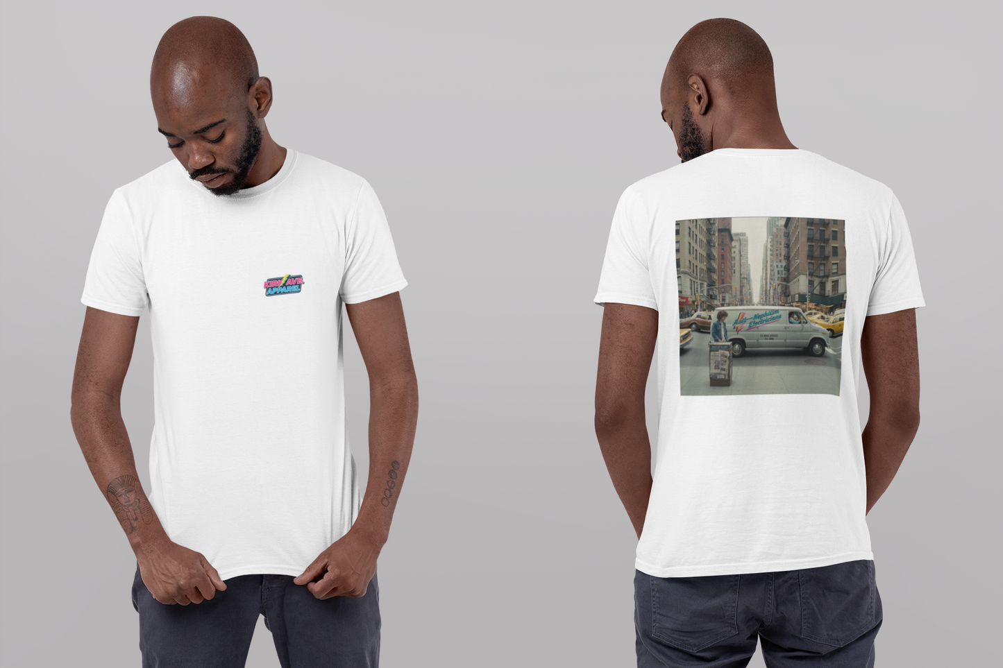 Retro NYC Anti-Nephilim T Shirt - Kirk Ave. Apparel