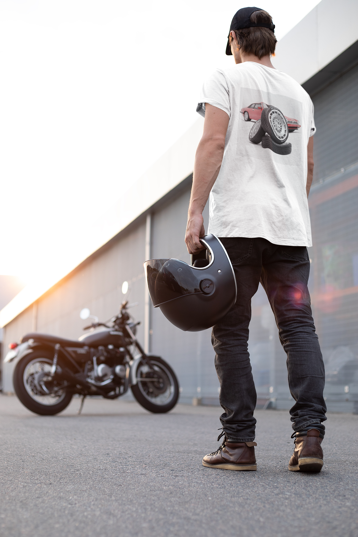 Classic Sports Car Anti-Nephilim T-Shirt — Kirk Ave. Apparel