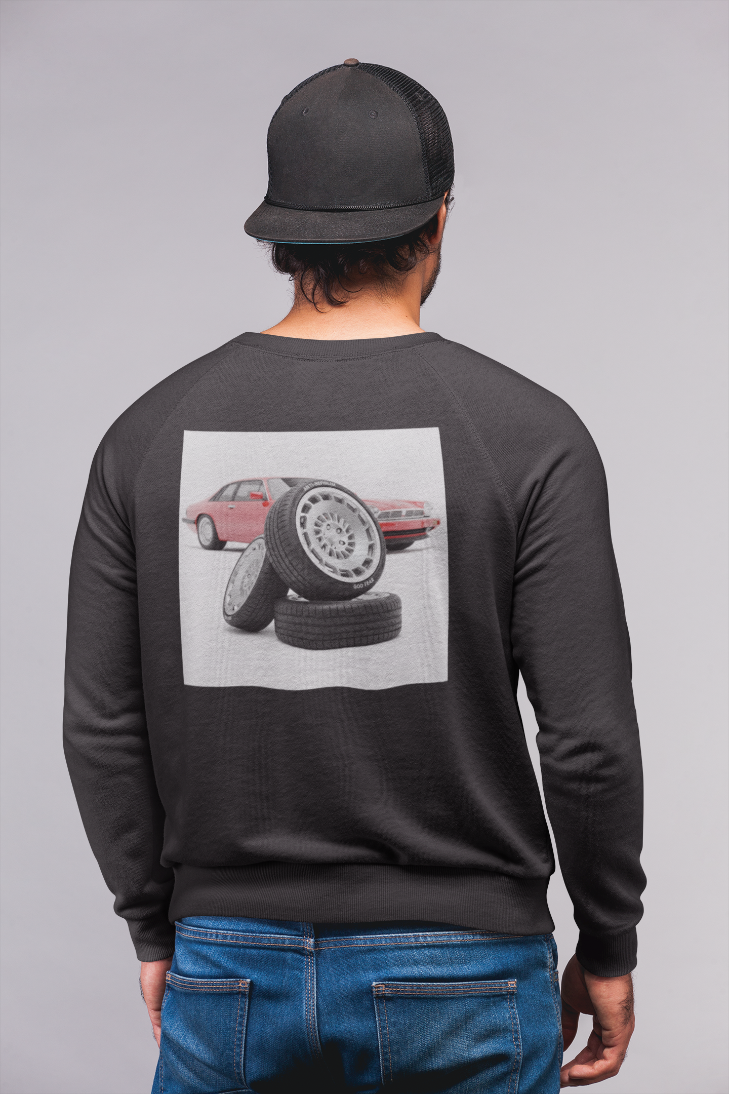 Classic Sports Car Anti-Nephilim Sweatshirt — Kirk Ave. Apparel