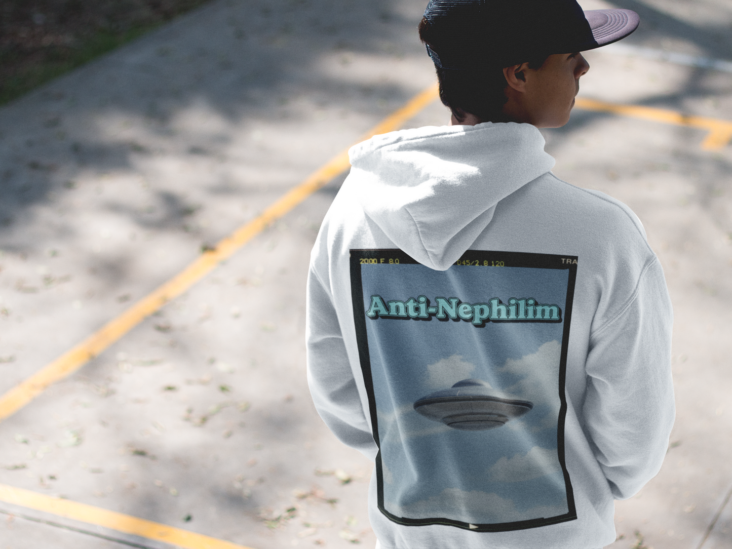 UFO Anti-Nephilim Hoodie — Kirk Ave. Apparel
