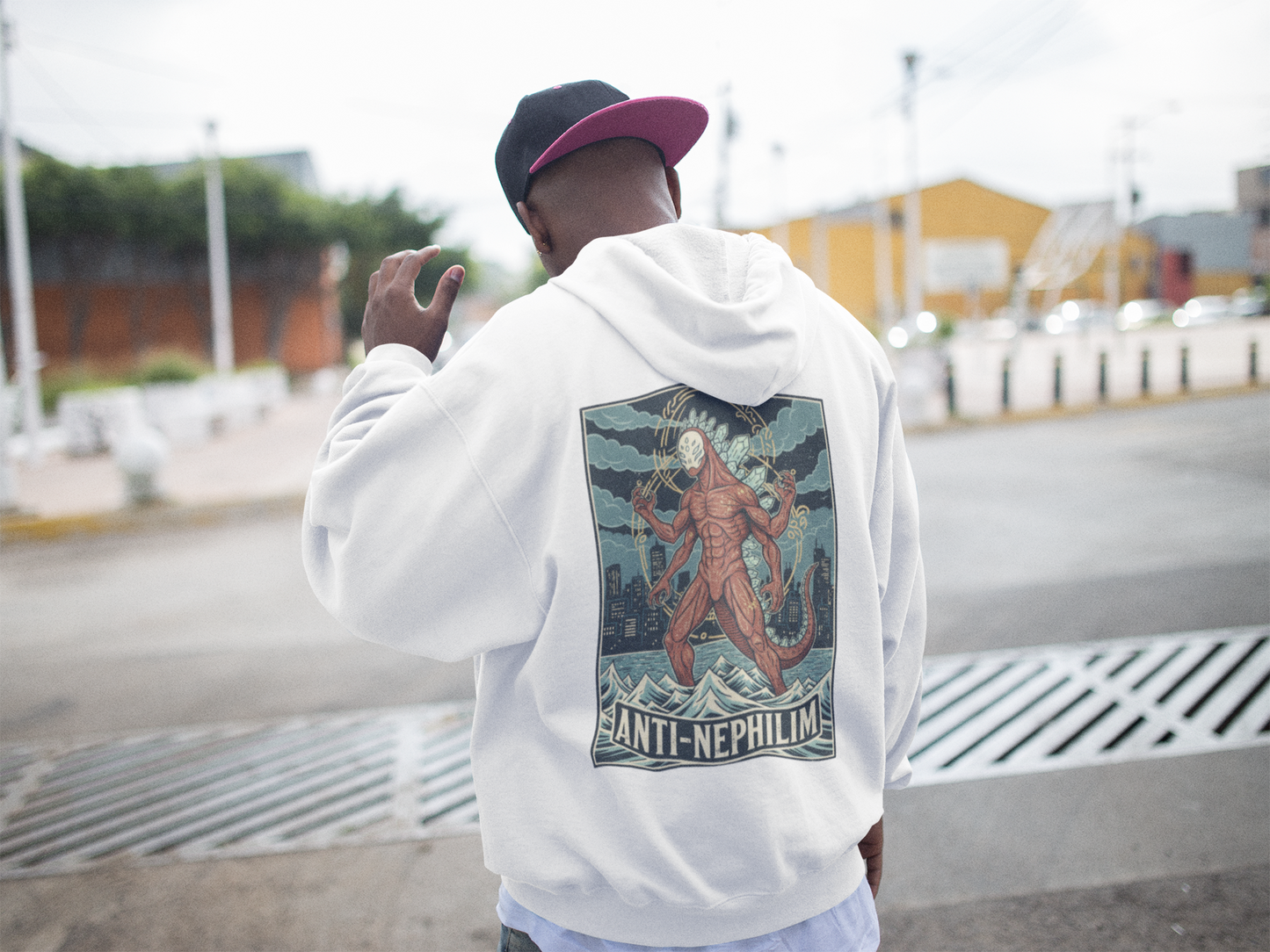 Anti-Nephilim Kaiju Hoodie — Kirk Ave. Apparel
