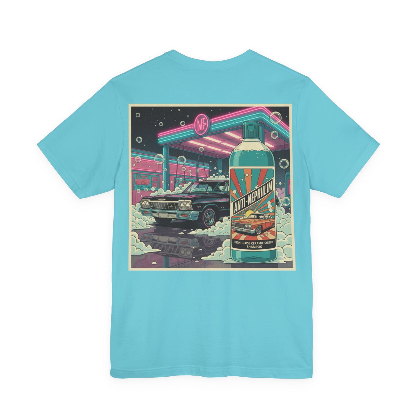 Retro Anti Nephilim Car Wash T Shirt - Kirk Ave. Apparel