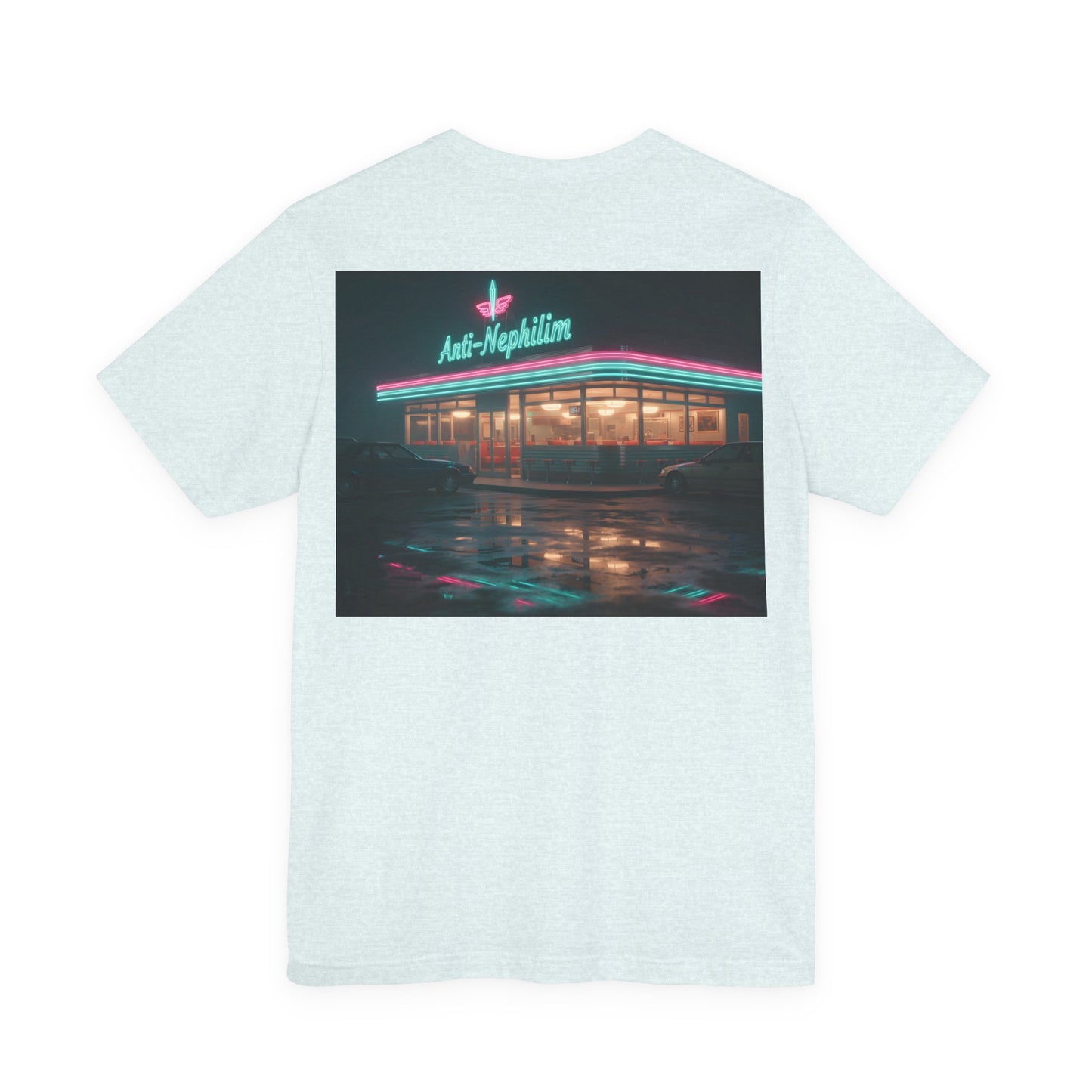 Vintage Neon Diner Anti Nephilim T Shirt – Kirk Ave. Apparel