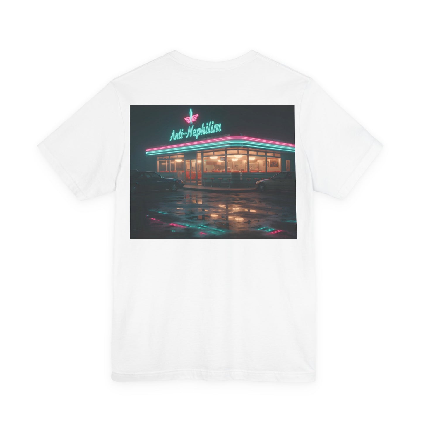 Vintage Neon Diner Anti Nephilim T Shirt – Kirk Ave. Apparel