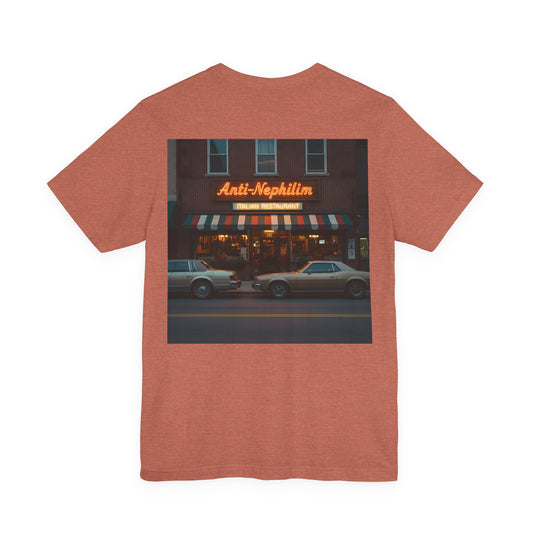 Retro NYC Italian Anti Nephilim T Shirt - Kirk Ave. Apparel