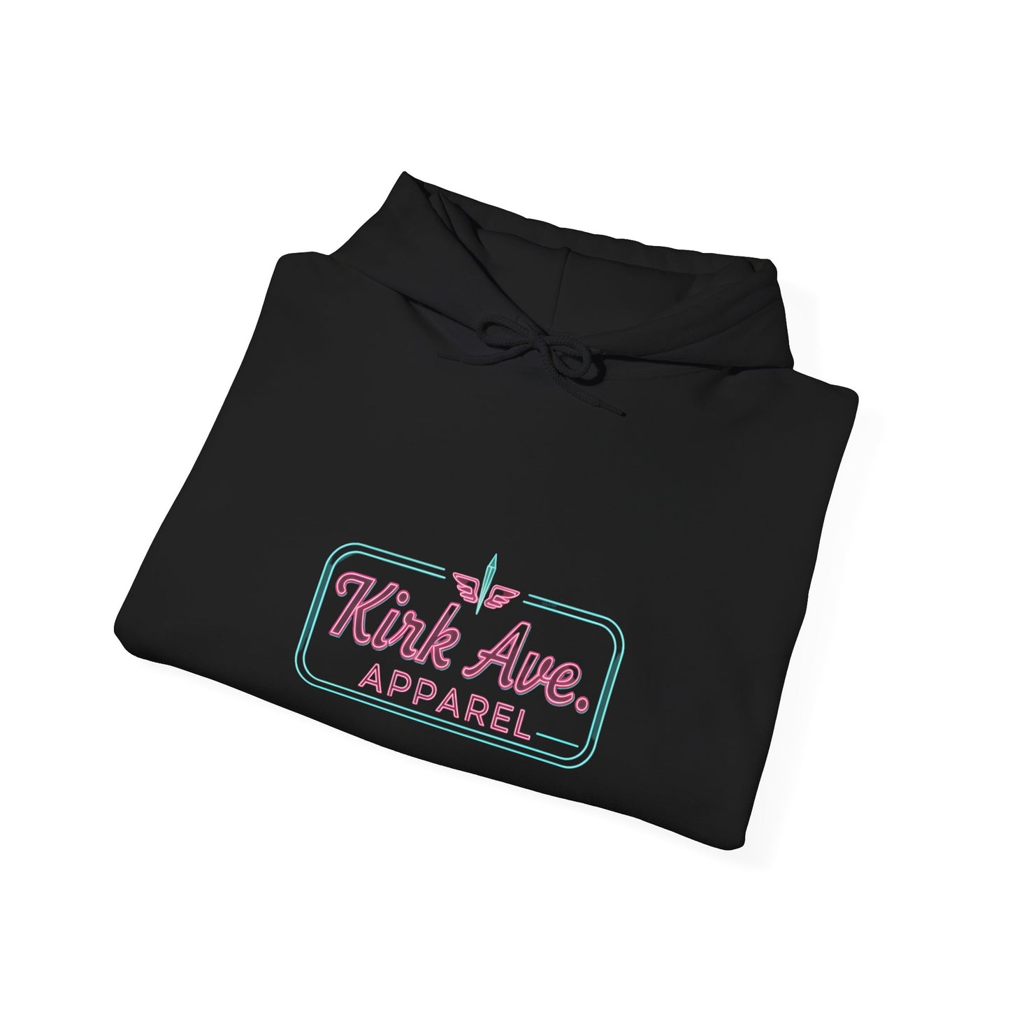 Retro Neon Burger Joint Hoodie — Kirk Ave. Apparel