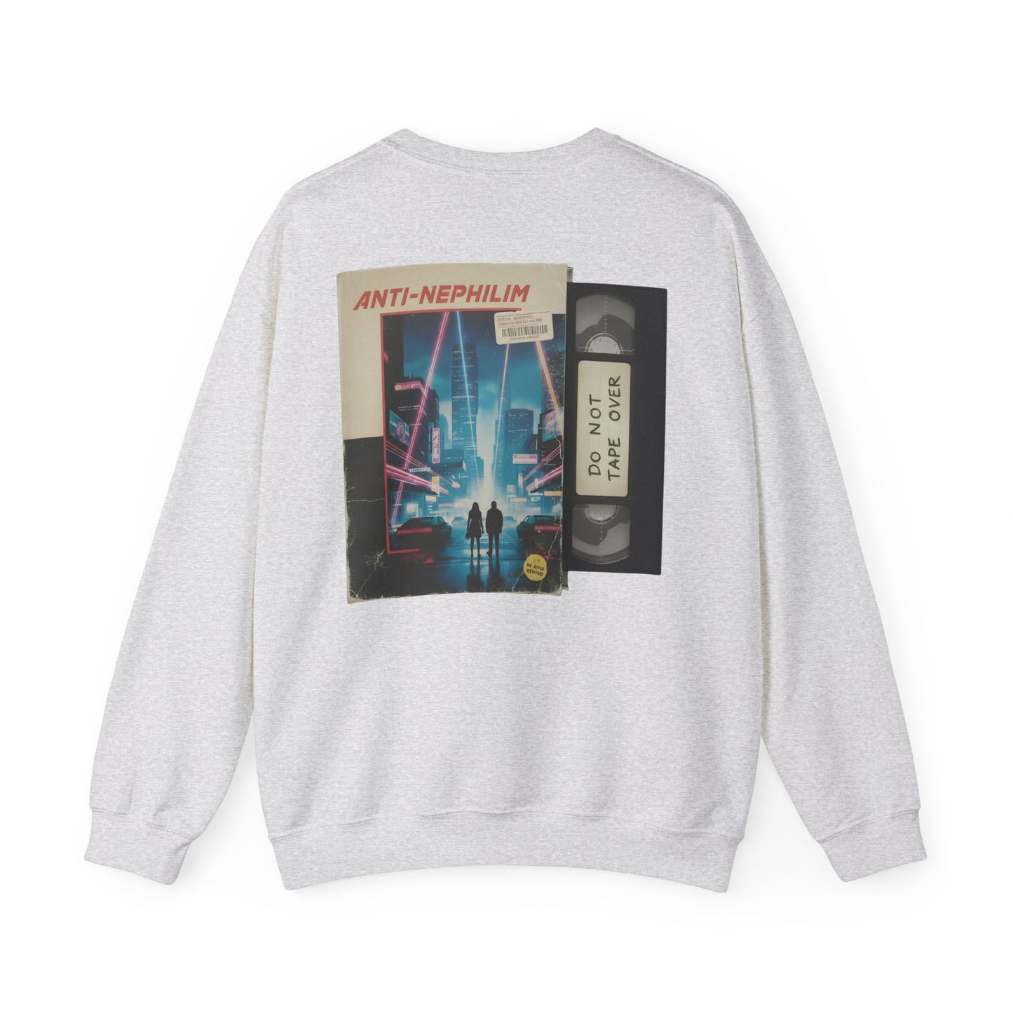 Retro VHS Anti-Nephilim Sweatshirt - Kirk Ave. Apparel