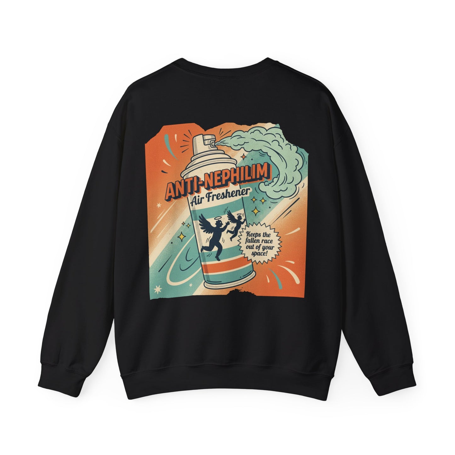 Retro Anti-Nephilim Air Freshener Sweatshirt – Kirk Ave. Apparel