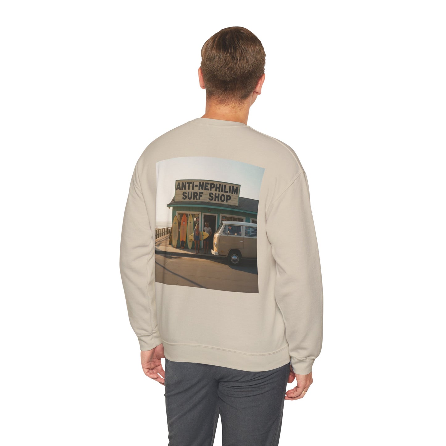 Vintage surf shop Anti-Nephilim Sweatshirt - Kirk Ave. Apparel