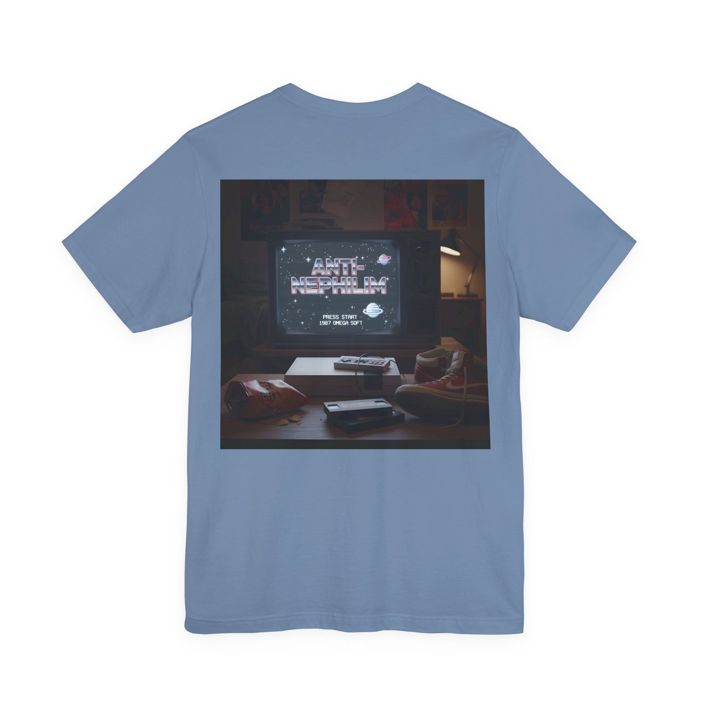 Retro Gamer Anti Nephilim T Shirt - Kirk Ave. Apparel