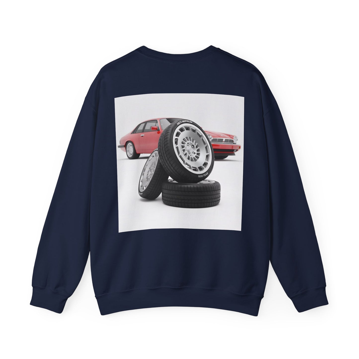 Classic Sports Car Anti-Nephilim Sweatshirt — Kirk Ave. Apparel