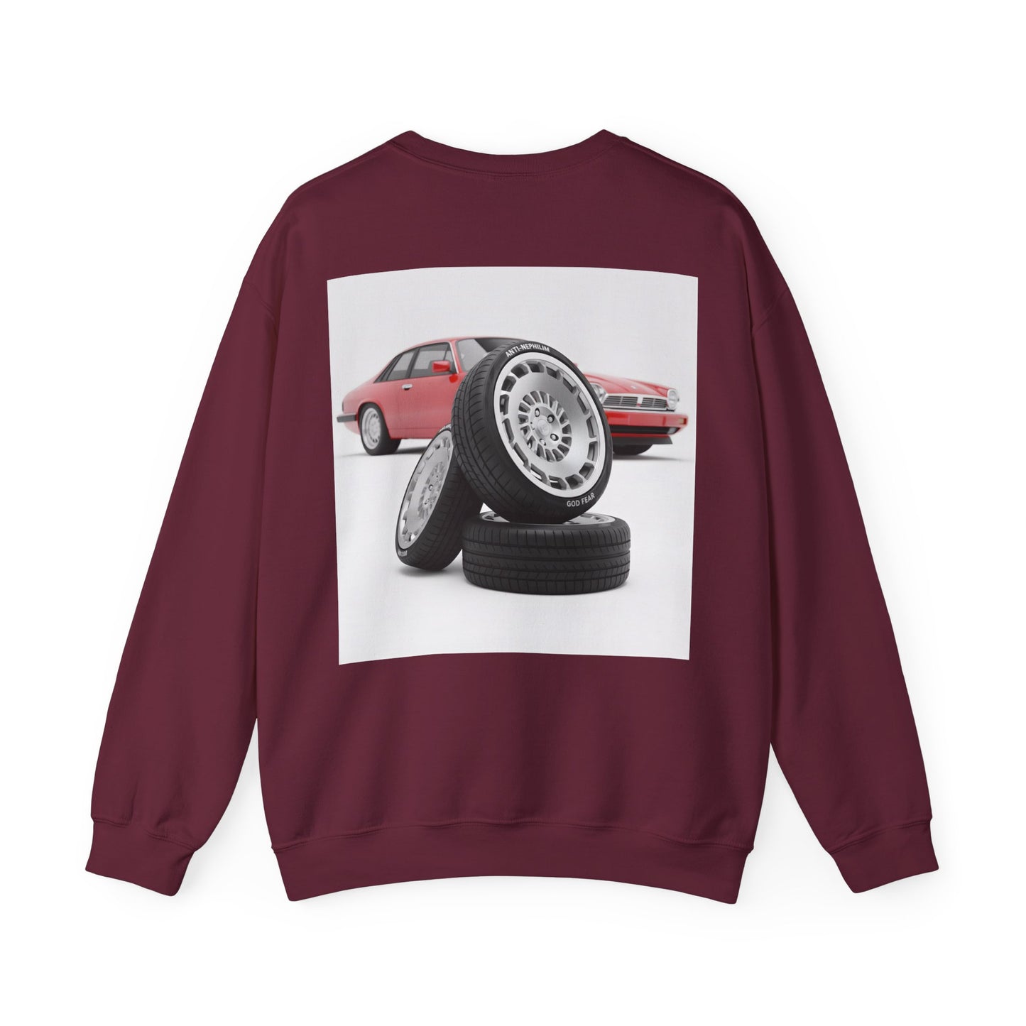 Classic Sports Car Anti-Nephilim Sweatshirt — Kirk Ave. Apparel