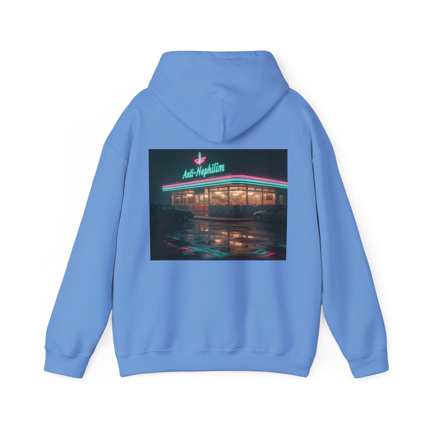 Vintage Neon Diner Anti Nephilim Hoodie – Kirk Ave. Apparel