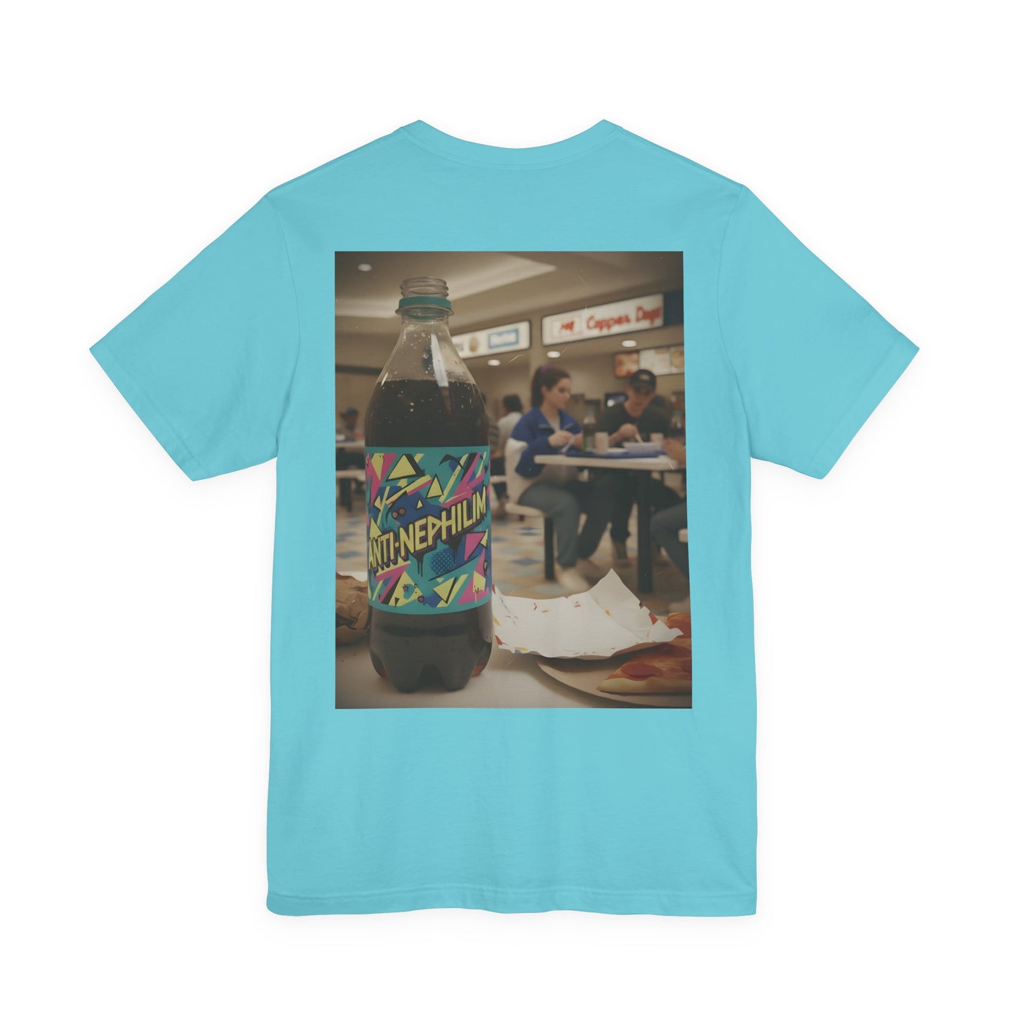 Kirk Ave. Apparel Graphic Logo Anti Nephilim Soda T Shirt