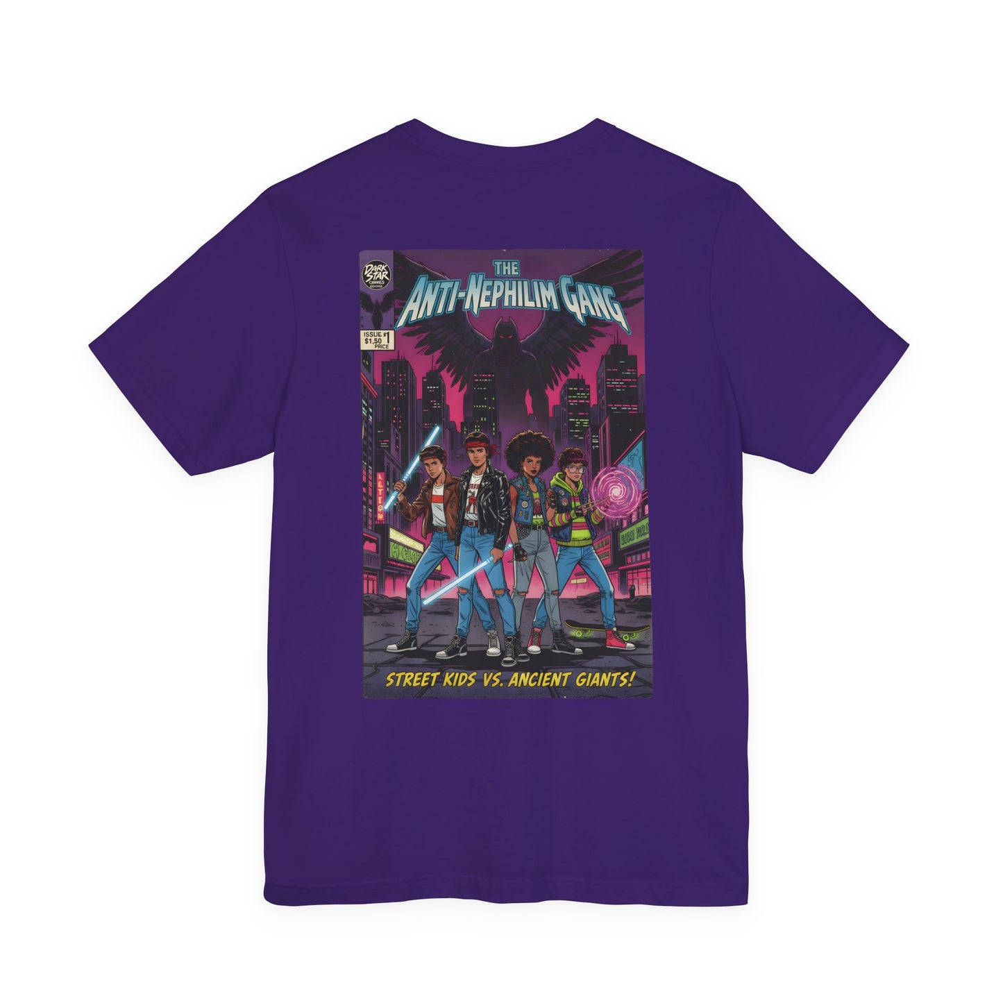 Anti Nephilim Gang Comic T Shirt - Kirk Ave. Apparel