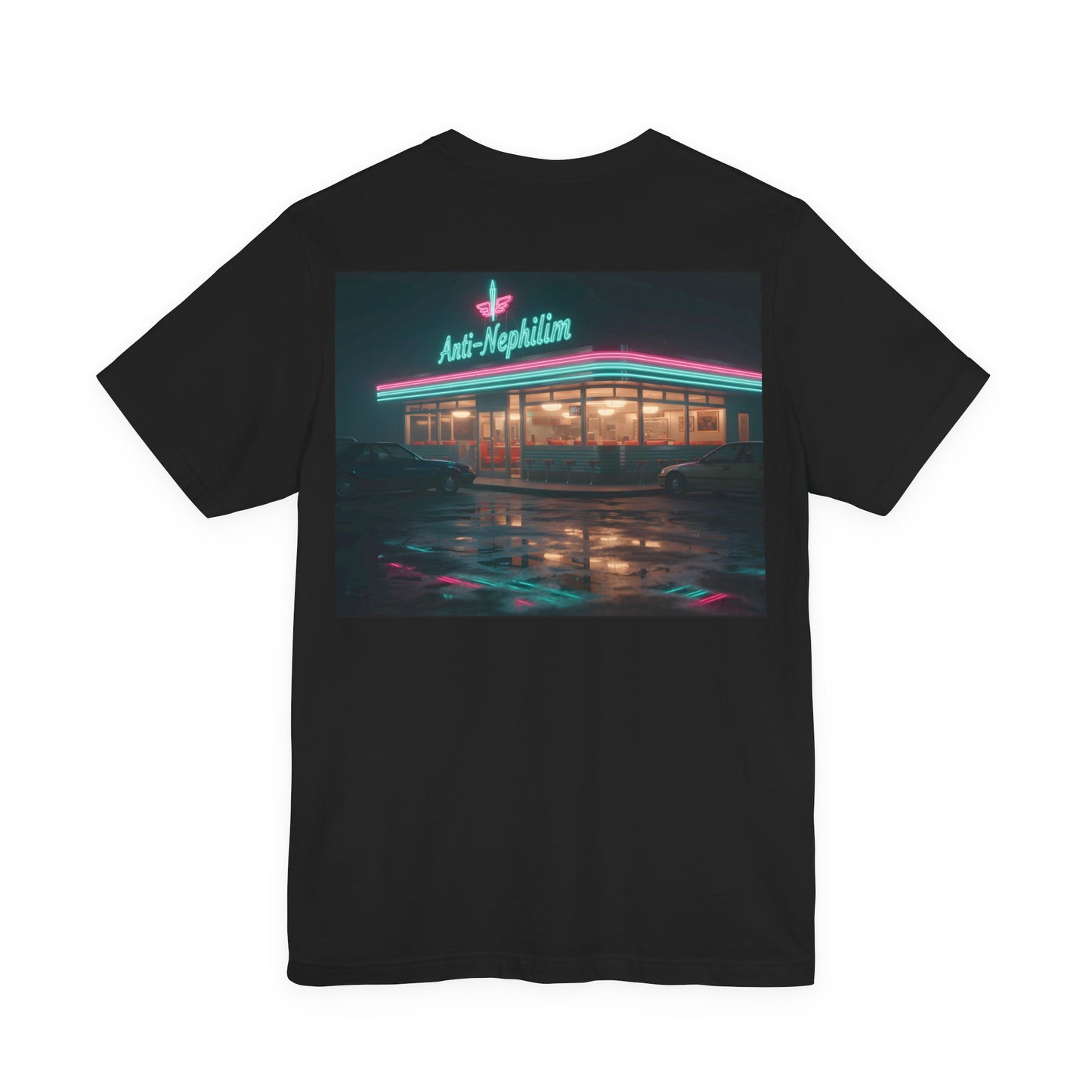 Vintage Neon Diner Anti Nephilim T Shirt – Kirk Ave. Apparel
