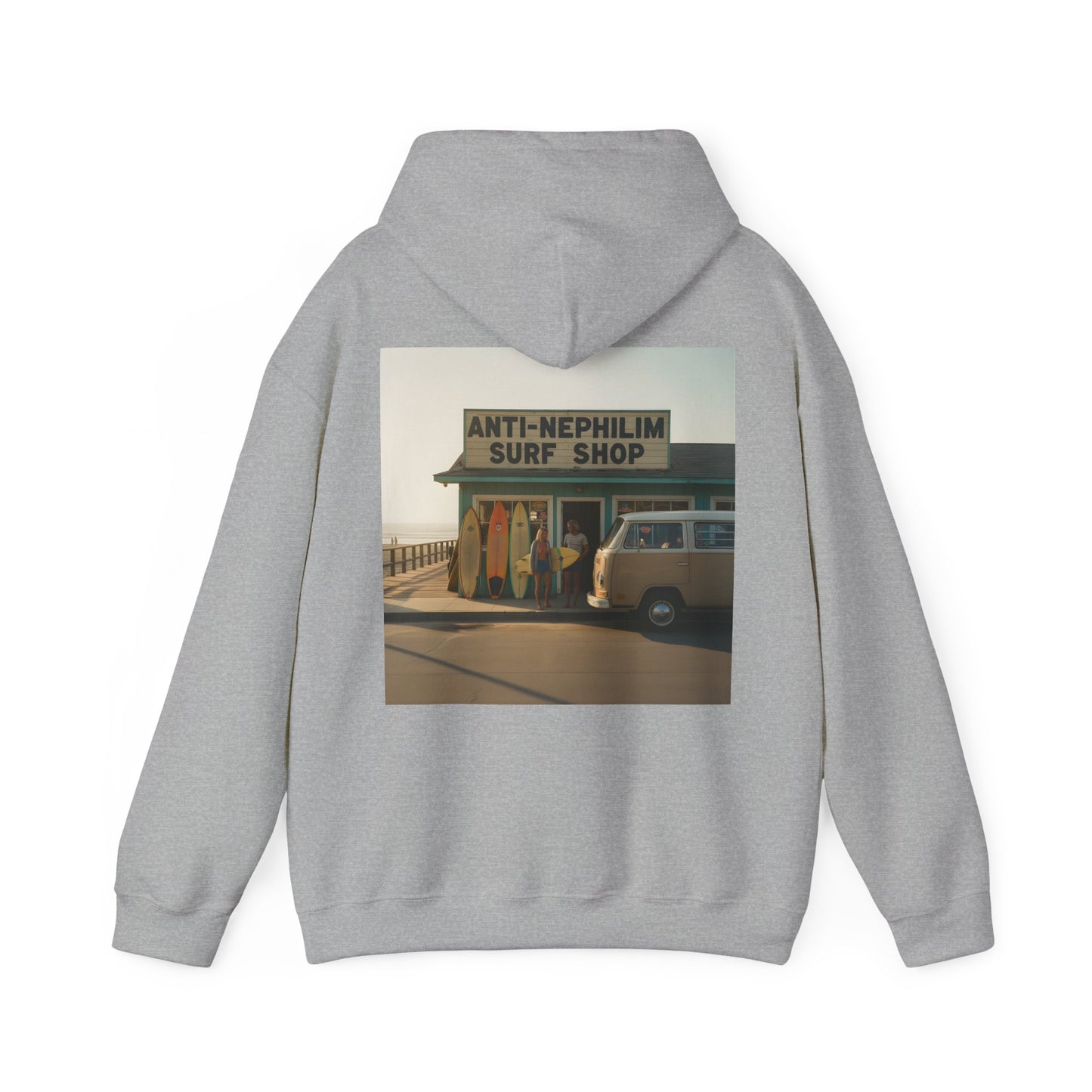 Vintage surf shop Anti-Nephilim hoodie - Kirk Ave. Apparel