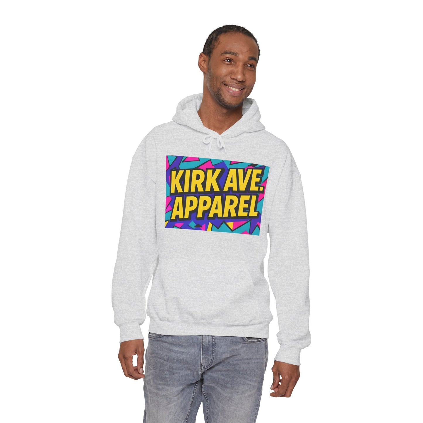 Kirk Ave. Apparel Logo 90s Schoolbag Hoodie