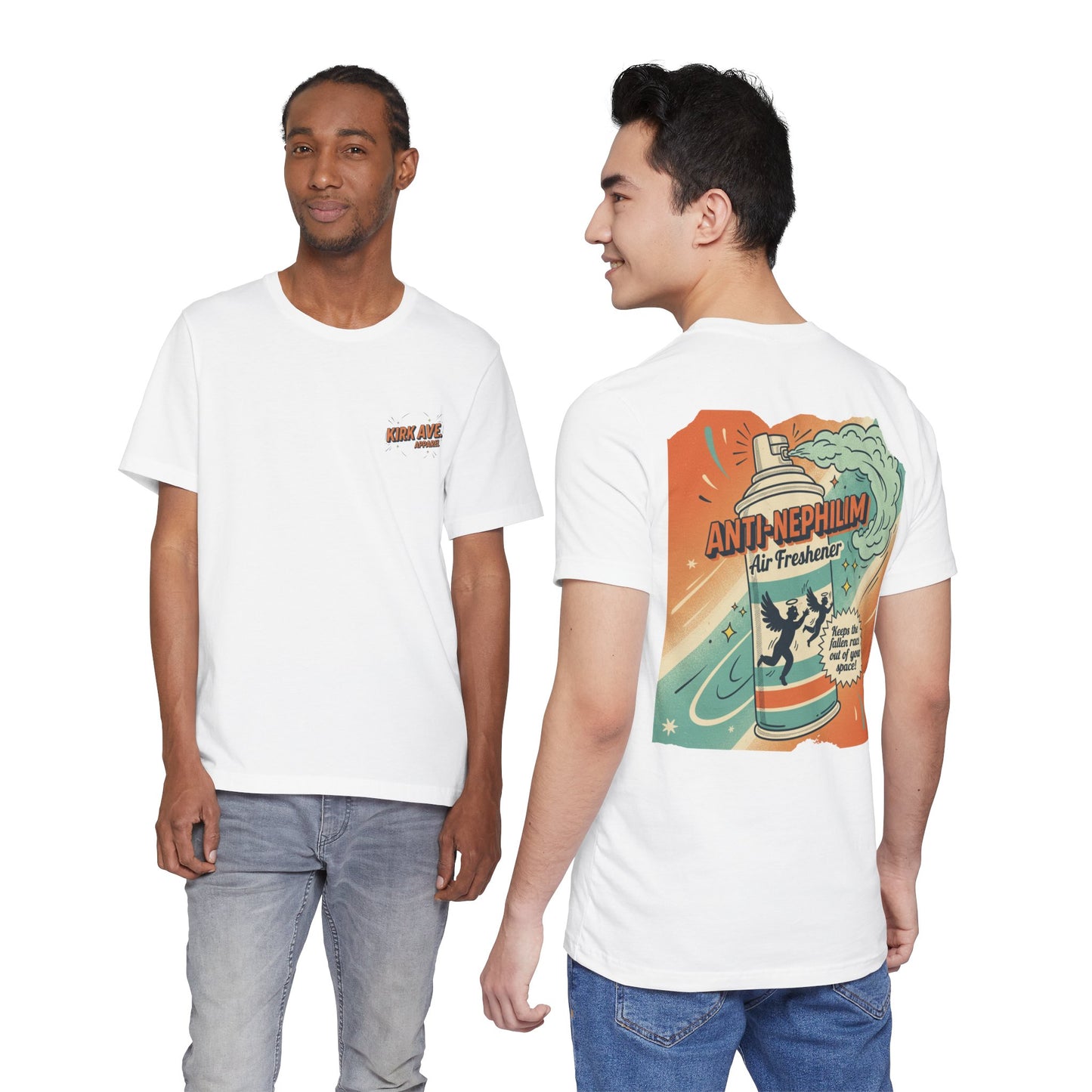 Retro Anti-Nephilim Air Freshener T Shirt – Kirk Ave. Apparel