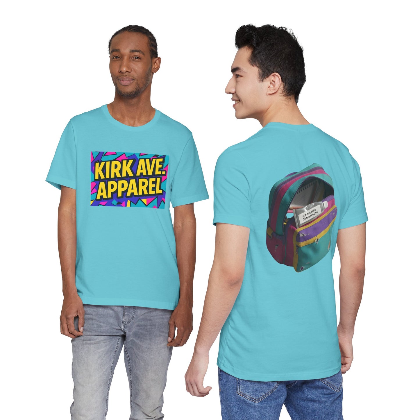 Kirk Ave. Apparel Logo 90s Schoolbag T Shirt