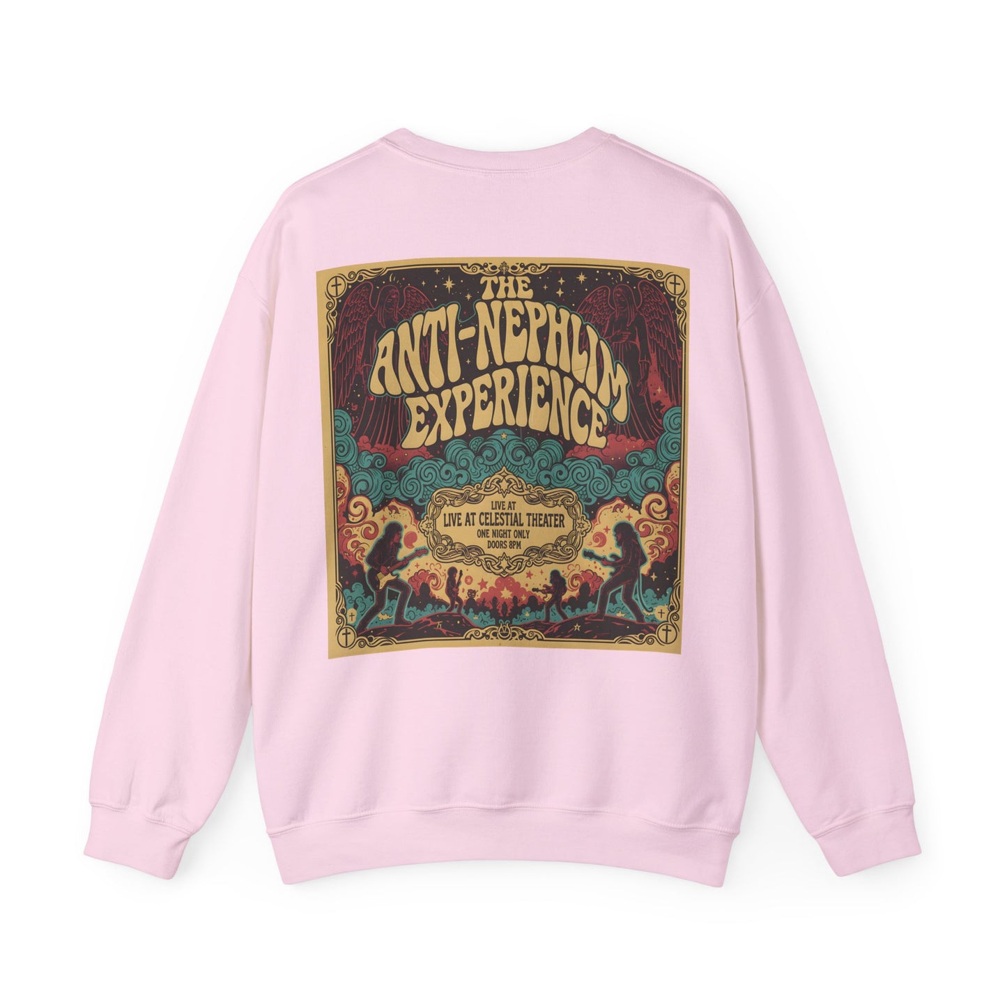 70s Concert Sweatshirt Anti Nephilim Experience - Kirk Ave. Apparel
