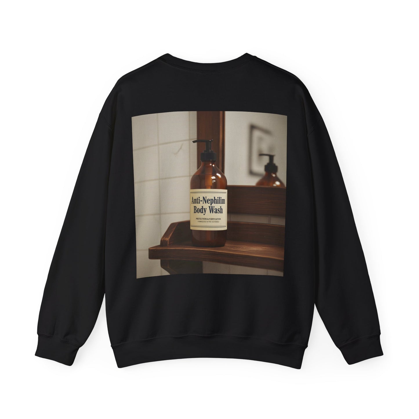Vintage Anti Nephilim Body Wash Sweatshirt - Kirk Ave. Apparel