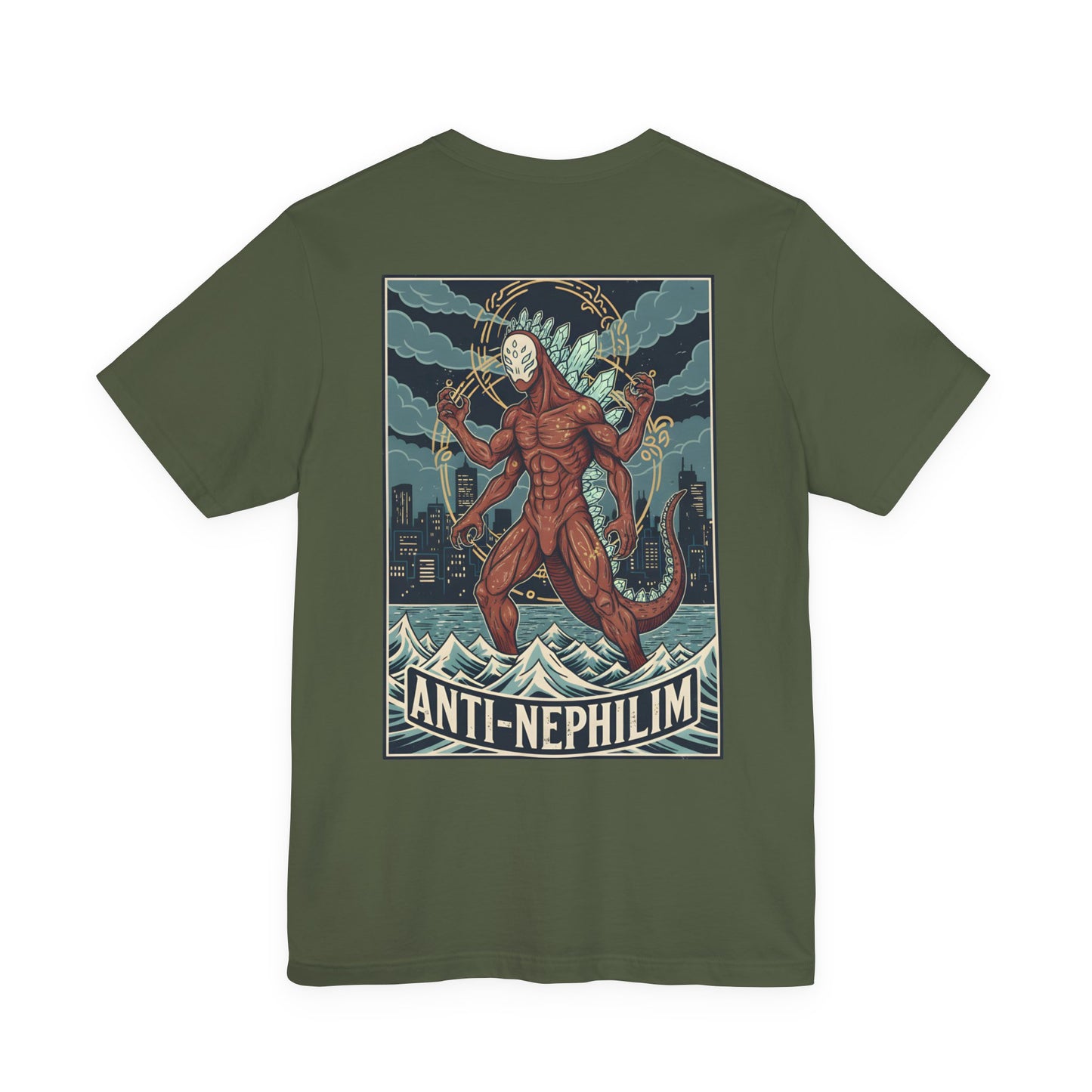 Anti-Nephilim Kaiju T Shirt — Kirk Ave. Apparel