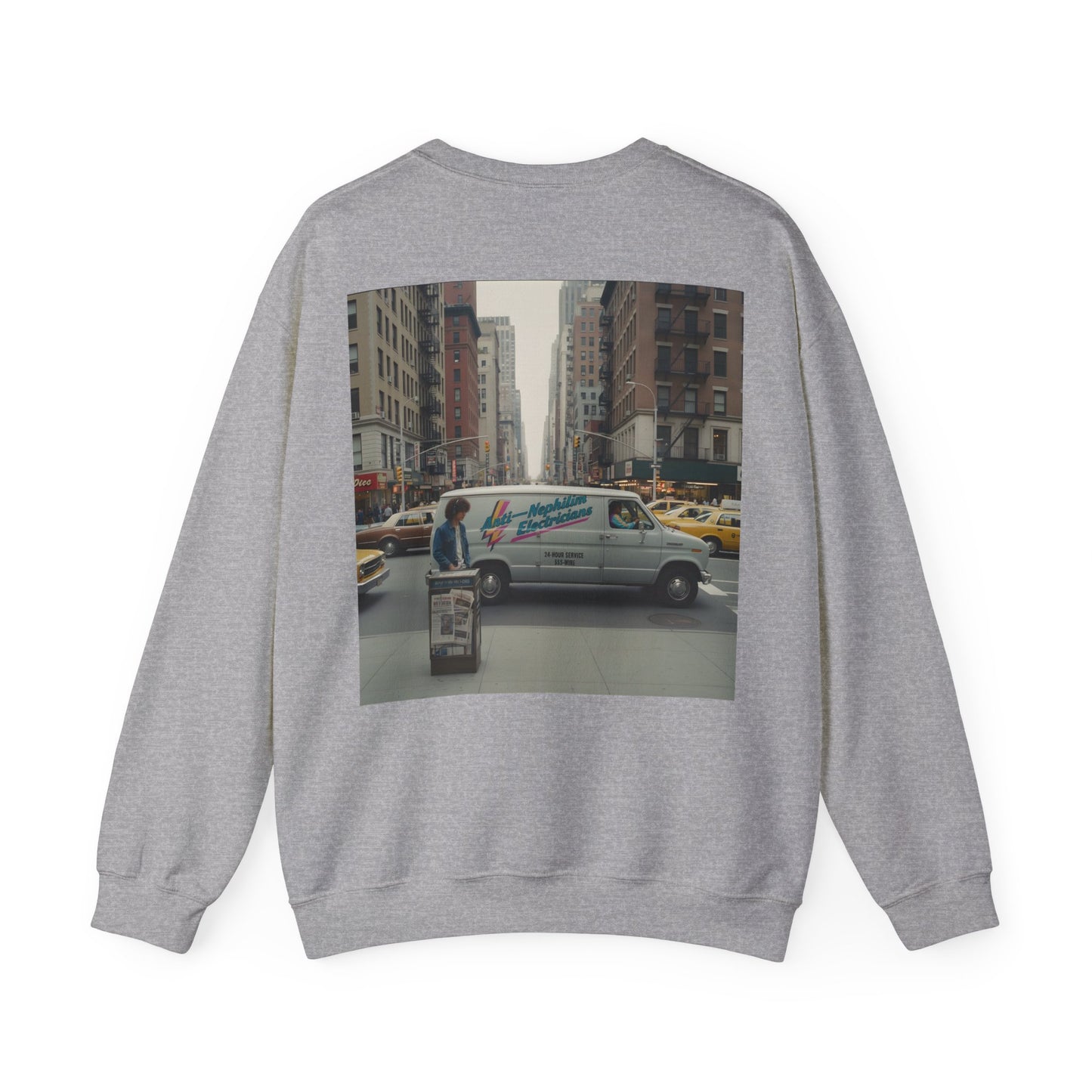 Retro NYC Anti-Nephilim Sweatshirt - Kirk Ave. Apparel