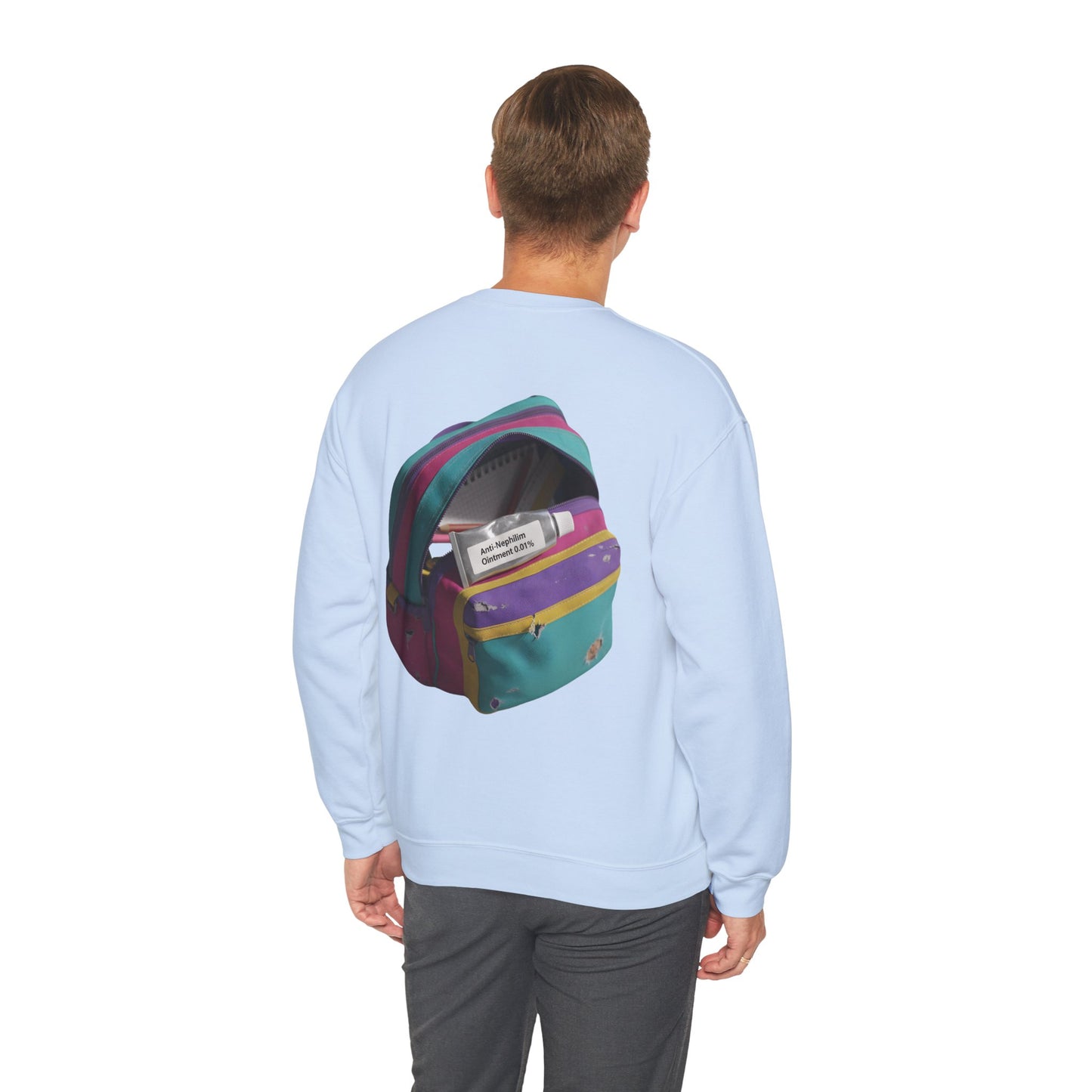 Kirk Ave. Apparel Logo 90s Schoolbag Sweatshirt