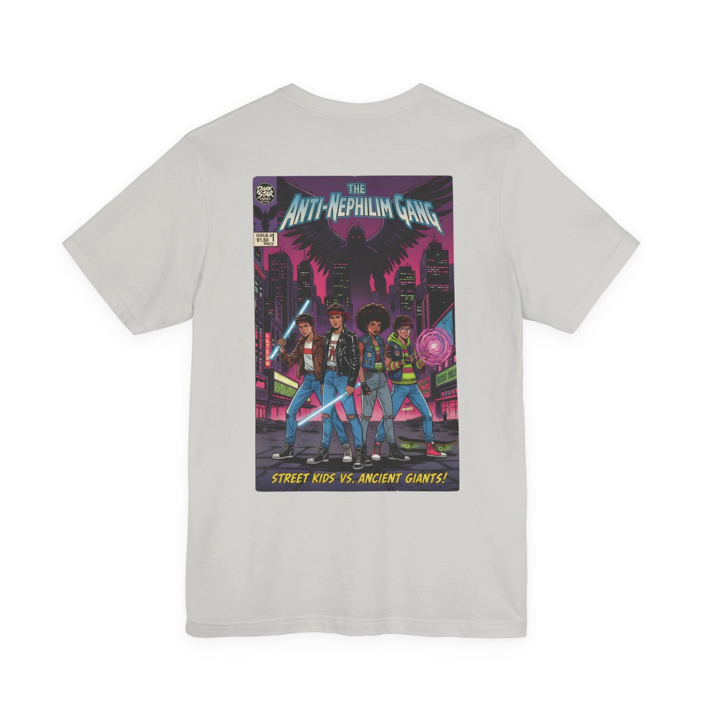 Anti Nephilim Gang Comic T Shirt - Kirk Ave. Apparel