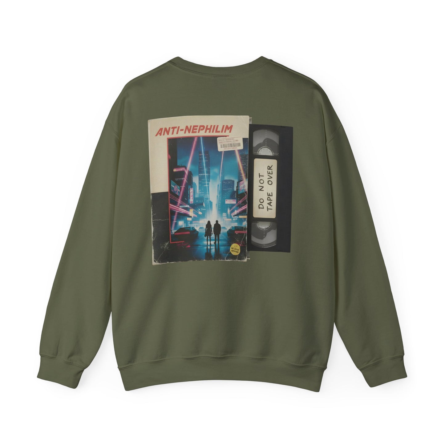 Retro VHS Anti-Nephilim Sweatshirt - Kirk Ave. Apparel