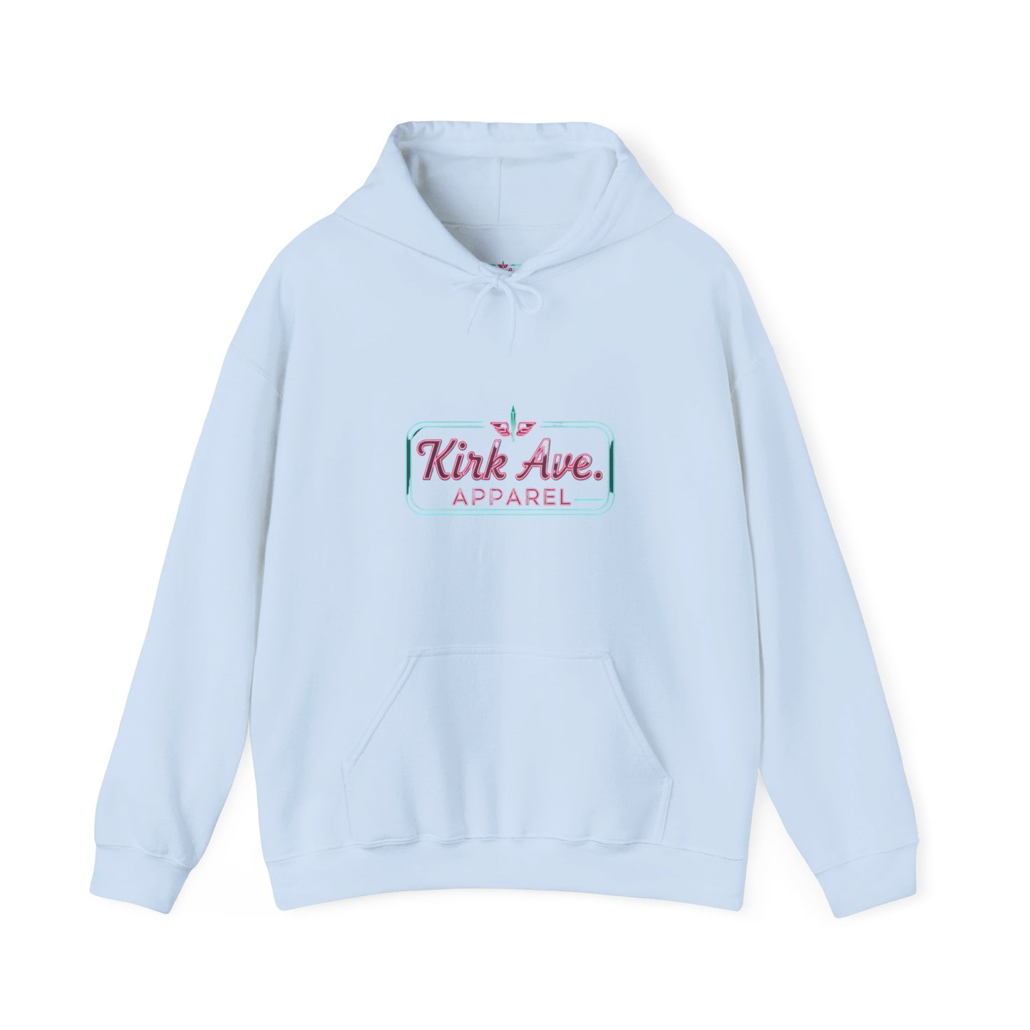 Retro Neon Burger Joint Hoodie — Kirk Ave. Apparel