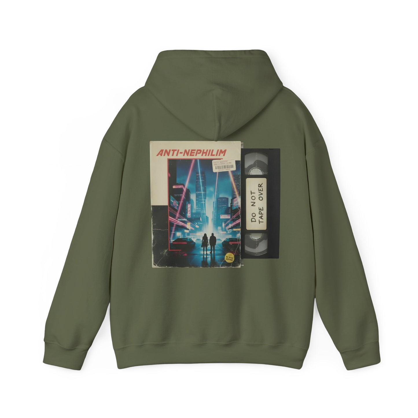 Retro VHS Anti-Nephilim Hoodie — Kirk Ave. Apparel