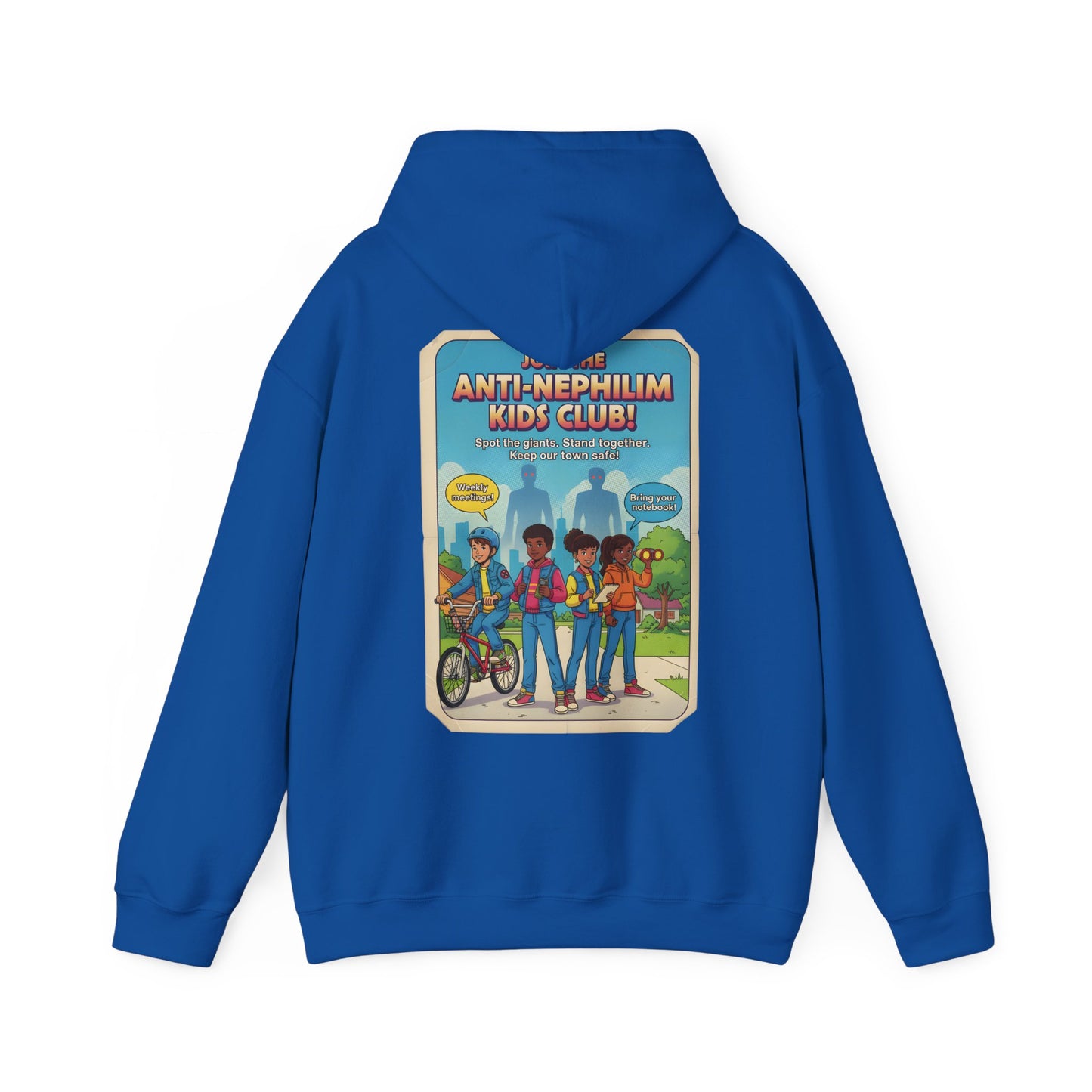 Anti Nephilim Kids Club Hoodie — Kirk Ave. Apparel