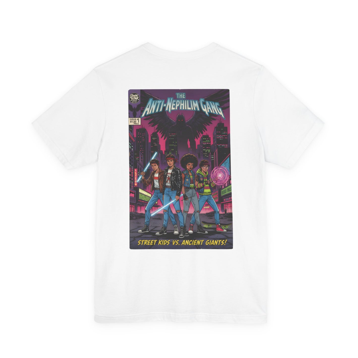 Anti Nephilim Gang Comic T Shirt - Kirk Ave. Apparel