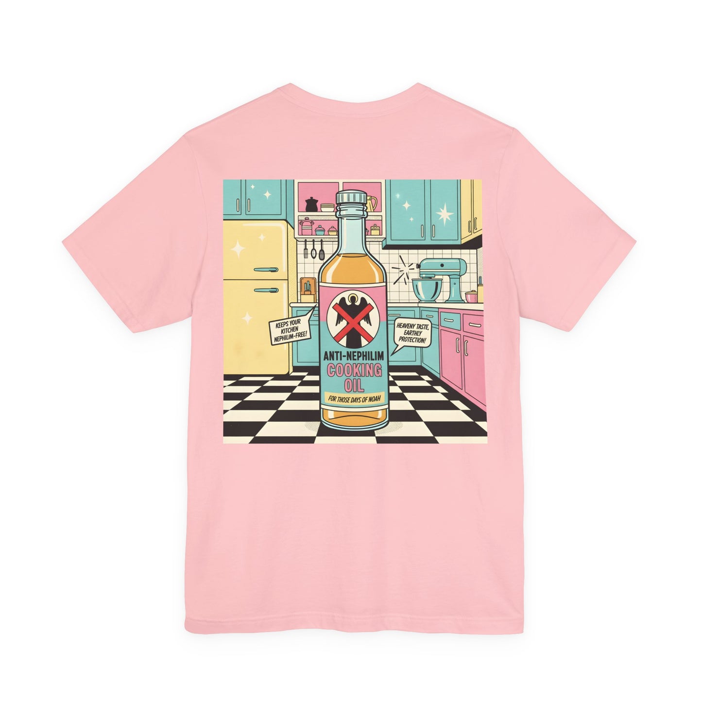 Retro Kitchen Pop Art Anti Nephilim T Shirt - Kirk Ave. Apparel