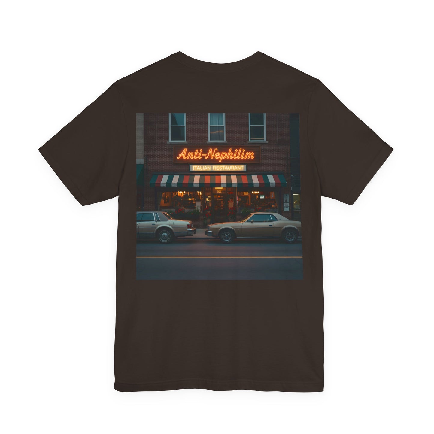 Retro NYC Italian Anti Nephilim T Shirt - Kirk Ave. Apparel